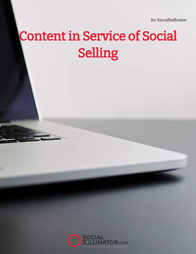 Content in service of social selling