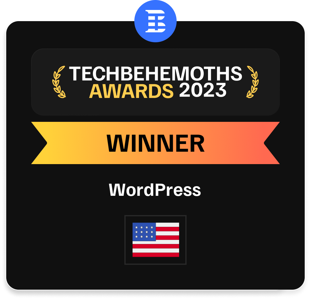 WordPress Award 2023 SocialSellinator