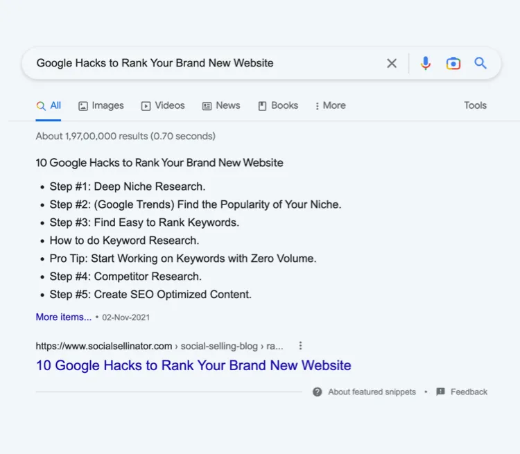 How Can You Rank Your Brand-New Website on Google in a Few Days: Quick Wins